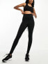 Фото #7 товара ASOS 4505 Tall Icon running tie waist gym legging with phone pocket in black