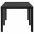 Dining Table IPAE Progarden Indo ind012an Extendable Anthracite 220 x 90 x 72 cm