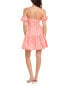 Фото #2 товара Staud Elio Mini Dress Women's Pink 2