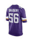 Men's Garrett Bradbury Purple Minnesota Vikings Game Jersey