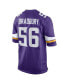 Фото #4 товара Men's Garrett Bradbury Purple Minnesota Vikings Game Jersey