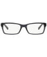 ფოტო #3 პროდუქტის Armani Exchange AX3007 Men's Rectangle Eyeglasses
