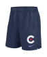 Фото #3 товара Men's Navy Chicago Cubs 2024 City Connect Woven Victory Performance Shorts