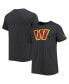 Men's Charcoal Washington Commanders Primary Logo T-shirt