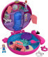 Фото #6 товара Polly Pocket GDK82 Pyjama Party Box Doughnut Living Room with Polly and Shani, Girls’ Toy from 4 Years, Single, multicoloured
