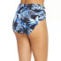 Tommy Bahama 266930 Women Multi Shirred High-Waist Bikini Bottom Size X-Small