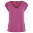 PIECES Kamala short sleeve v neck T-shirt