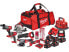 Milwaukee Werkzeug-Set M18PP8B-586P mit 6x Akku und Lader in Werkzeugtasche