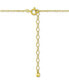 ფოტო #4 პროდუქტის Cultured Freshwater Pearl (5mm) Dangle Collar Necklace, 16" + 2" extender, Created for Macy's