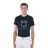 ფოტო #2 პროდუქტის EQUESTRO Point Print Cotton short sleeve T-shirt