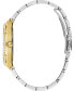 ფოტო #3 პროდუქტის Women's Two-Tone Stainless Steel Bracelet Watch 36mm