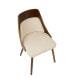 Фото #3 товара Anabelle Mid-Century Modern Dining Accent Chair