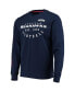 Фото #3 товара Men's College Navy Seattle Seahawks Peter Long Sleeve T-shirt