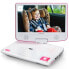 Фото #4 товара Lenco portabler DVD-Player DVP-920 pink 9" Display USB CD MP3 - DVD Player - MP3