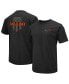 Фото #1 товара Men's Black Miami Hurricanes OHT Military-Inspired Appreciation T-shirt