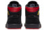 Фото #6 товара Jordan Air Jordan 1 Retro Mid "Last Shot" 防滑透气 中帮 复古篮球鞋 男款 黑红 / Кроссовки Jordan Air Jordan 554724-076
