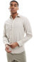 Фото #1 товара Jack & Jones linen shirt with long sleeves in beige