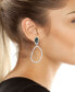 ფოტო #3 პროდუქტის Abalone Hoop Earrings