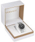 ფოტო #4 პროდუქტის Men's Swiss Stainless Steel Bracelet Watch 42mm