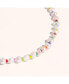 ფოტო #4 პროდუქტის 18K Gold Plated & Freshwater Pearls Amber Rainbow Pearls Necklace