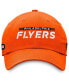 Men's Orange Philadelphia Flyers Authentic Pro Rink Adjustable Hat