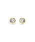 Фото #1 товара Серьги Swarovski Round CutGold-Tone Imber