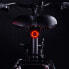 Фото #11 товара Lampka rowerowa tylna LED USB-C czerwone światło sensor STOP czarna