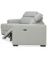 Jenneth 3-Pc. Leather Sofa with 2 Power Motion Recliners and Cuddler, Created for Macy's