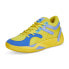 Puma Trc Blaze Court Basketball Mens Yellow Sneakers Athletic Shoes 37658219