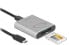 Delock 91751 - CFexpress - Silver - 10000 Mbit/s - Aluminium - - Windows 7 32-bit / 7 64-bit / 8.1 32-bit / 8.1 64-bit / 10 32-bit / 10 64-bit - Linux Kernel... - USB 3.2 Gen 1 (3.1 Gen 1) Type-C Card-Reader - фото #2