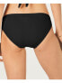 Michael Michael Kors 300619 Women’s Logo-Ring Bikini Bottoms Black Size Large
