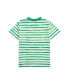 Фото #3 товара Toddler and Little Boys Striped Crab Cotton Jersey Pocket Tee