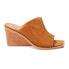 Фото #1 товара Matisse Lillie Open Toe Wedge Pumps Womens Brown Casual Sandals LILLIE-212
