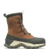 Wolverine Elite Glacier Surge Arctic Insulated Winter Mens Brown Wide Boots