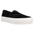 Фото #2 товара TOMS Fenix Slip On Platform Womens Black Sneakers Casual Shoes 10020159T-001