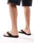 Havaianas basic urban material flip flops in black