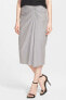 Фото #1 товара Bailey 44 Women's 155827 'La Sera' Ruched Midi Skirt Black/White Sz. 10