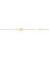ფოტო #3 პროდუქტის EFFY® Multi-Gemstone (2-7/8 ct. t.w.) & Diamond (1/4 ct. t.w.) Circle 18" Pendant Necklace in 14k Gold