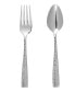 Фото #1 товара Lucca Faceted 2pc Serving Set