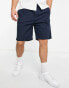 Фото #1 товара Selected Homme loose fit chino shorts in navy