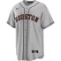 FANATICS MLB Houston Astros Gray Road short sleeve v neck T-shirt