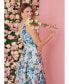 ფოტო #10 პროდუქტის Women's Floral Jacquard Midi Dress