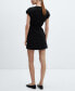 ფოტო #3 პროდუქტის Women's Pocket Detail Bow Dress