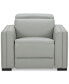 Фото #3 товара Jenneth 41" Leather Recliner, Created for Macy's