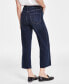 Фото #2 товара Women's Stride Cropped Wide-Leg Jeans