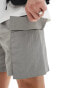 ASOS DESIGN cargo shorts in grey