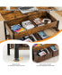 Фото #8 товара Brown Coffee Table with Lifting Desk & Storage