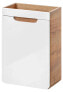 Фото #1 товара Мебель для ванной комнаты en.casa Waschtischunterschrank LUTON-56 40 см белый / дуб