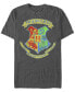 Фото #1 товара Men's Neon Crest Short Sleeve Crew T-shirt