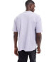 ASOS DESIGN oversized t-shirt in heavyweight 220gsm washed lilac